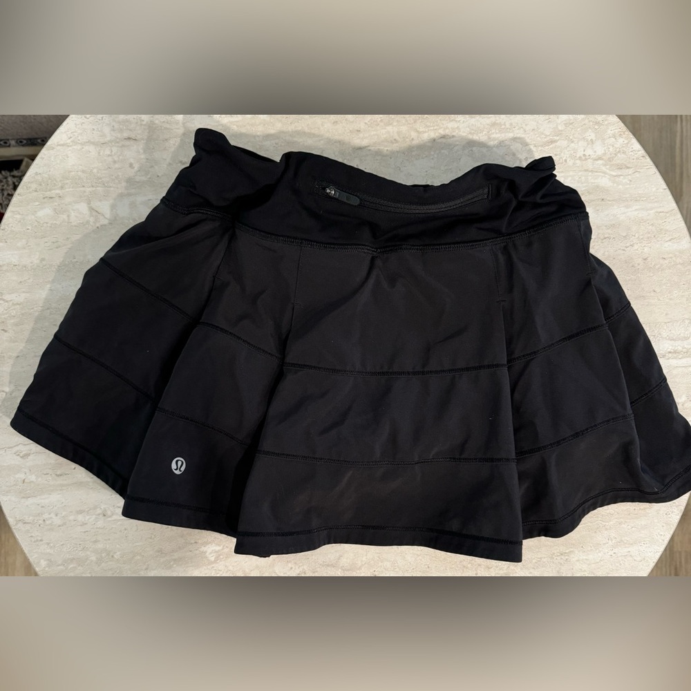 Lululemon Black Athletic Skirt